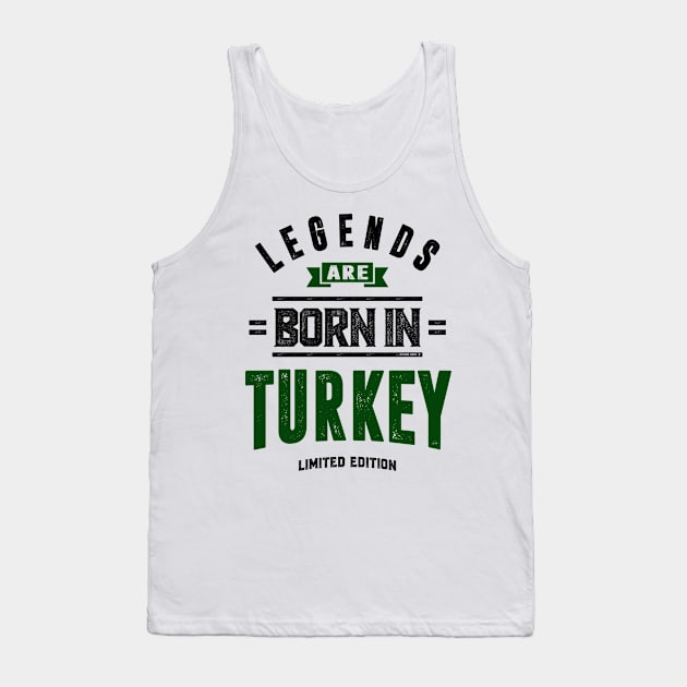 Born in Turkey Tank Top by C_ceconello